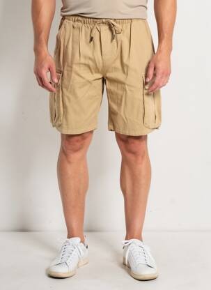 Bermuda taille élastique taille normale beige DAYTONA homme