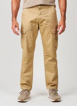 Pantalon cargo poches taille normale marron DAYTONA homme