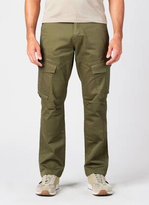 Pantalon cargo poches taille normale vert DAYTONA homme