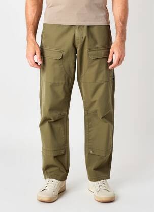 Pantalon cargo coupe droite taille normale vert DAYTONA homme