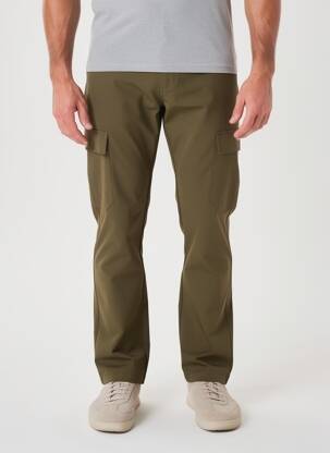 Pantalon cargo poches taille normale vert DAYTONA homme