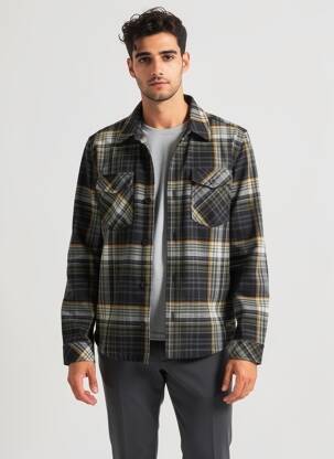 Veste casual fermeture boutonnée sur le devant noir STREET ONE homme