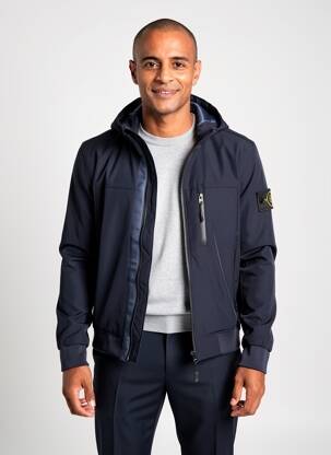 Blouson poches bleu JUST KEY homme