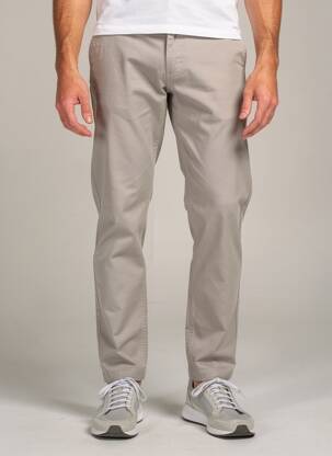 Pantalon chino poches taille normale gris STREET ONE homme