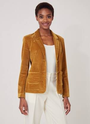 Blazer poches marron NICE THINGS femme