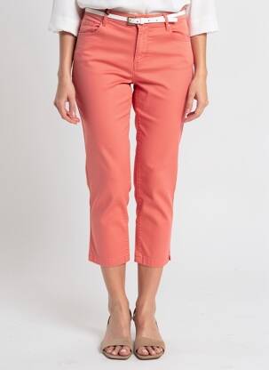 Pantacourt taille normale taille normale rouge BETTY BARCLAY femme