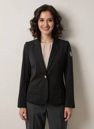 Blazer coupe cintrée noir LPB LES PETITES BOMBES  femme