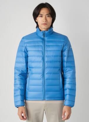 Doudoune manches longues sans capuche bleu ICEPEAK homme