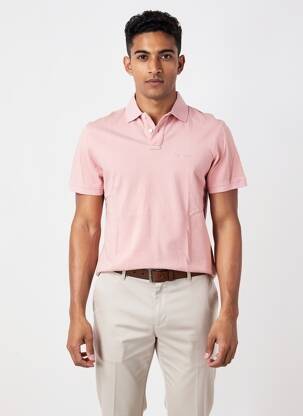 Polo coupe cintrée manches courtes rose PEPE JEANS homme