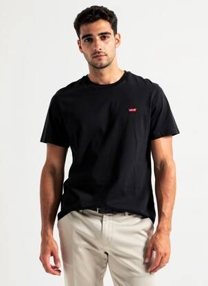 T-shirt coupe droite manches courtes noir LEVI'S homme