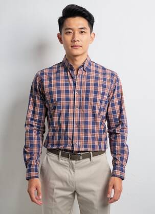 Chemise manches longues coupe droite bleu PEPE JEANS homme
