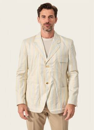 Blazer poches beige PIERRE TALAMON homme
