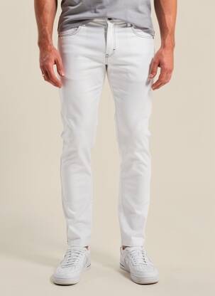 Pantalon slim stretch taille normale gris PIERRE TALAMON homme