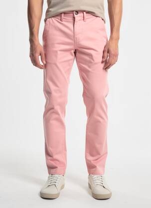 Pantalon chino stretch taille normale rose PEPE JEANS homme