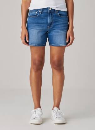 Short tissage denim taille normale bleu PEPE JEANS femme