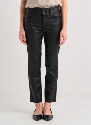 Pantalon slim tissage enduit taille normale noir PEPE JEANS femme