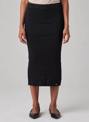 Jupe longue taille normale noir LPB LES PETITES BOMBES  femme