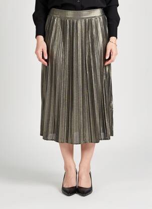 Jupe mi-longue taille normale vert LA PETITE ETOILE femme