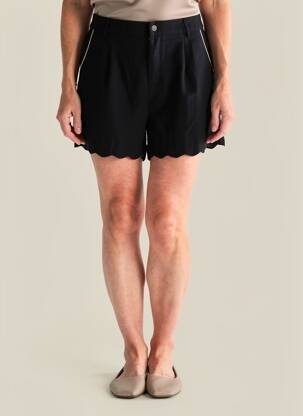 Short taille à pinces taille normale noir MOLLY BRACKEN femme