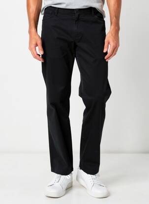 Pantalon chino stretch taille normale noir TBS homme