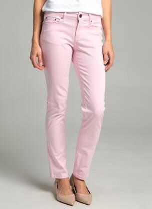 Pantalon slim taille basse taille basse rose PEPE JEANS femme