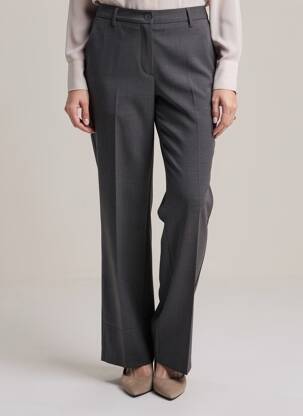 Pantalon droit stretch taille normale gris GARDEUR femme