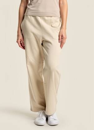 Jogging taille haute taille haute beige SENES femme
