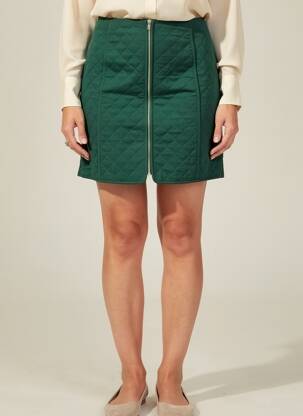 Jupe courte vert IT HIPPIE femme