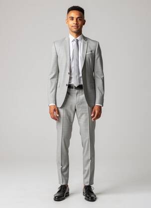Costume de ville coupe costume gris SIROCCO homme
