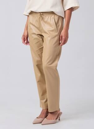 Pantalon chino taille normale taille normale marron OAKWOOD femme