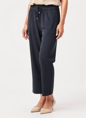 Pantalon 7/8 stretch taille normale bleu C'EST BEAU LA VIE femme
