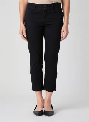 Pantalon 7/8 stretch taille normale noir LOLA ESPELETA femme