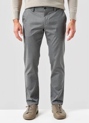 Pantalon chino stretch taille normale gris IMPAQT homme