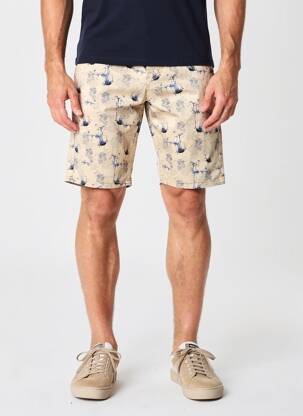 Bermuda stretch taille normale beige NO EXCESS homme