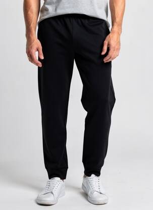 Jogging tissage jersey taille normale noir JET homme