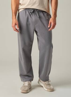 Jogging tissage chiné taille normale gris JET homme