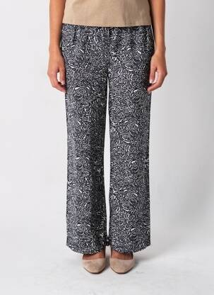Pantalon droit taille élastique taille normale bleu TEDDY SMITH femme