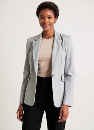 Blazer poches gris EVA KAYAN femme