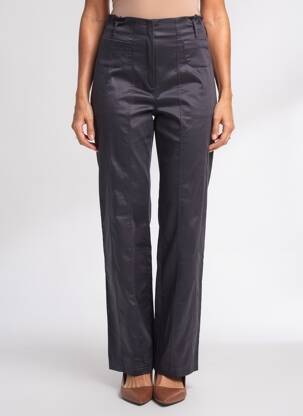 Pantalon droit coupe droite noir JC TRIGON femme