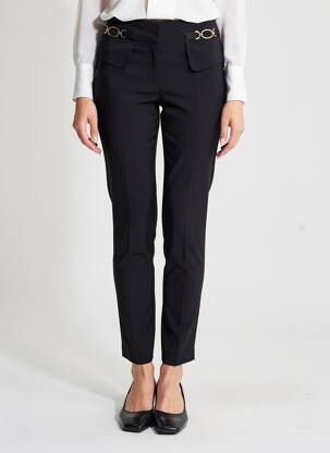 Pantalon slim skinny taille normale noir RAFFAELLO ROSSI femme