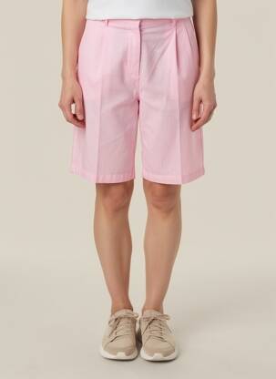 Bermuda taille haute taille haute rose HERZEN'S ANGELEGENHEIT femme