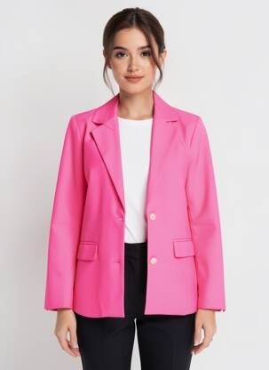 Blazer poches rose DAPHNEA femme