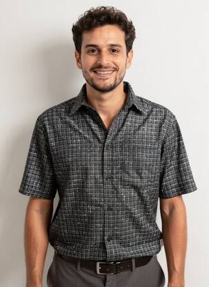 Chemise manches courtes poches noir MATINIQUE homme