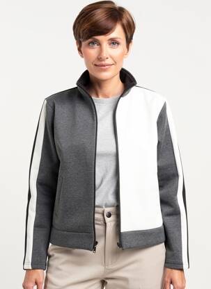 Veste casual poches gris MERI & ESCA femme