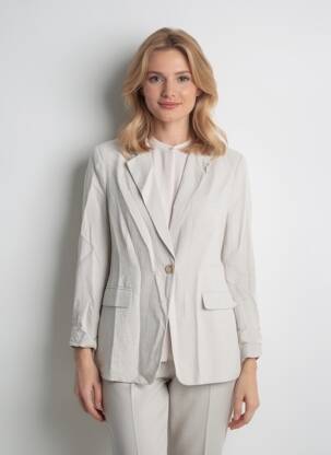 Blazer poches beige H&M femme