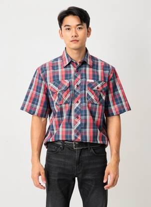 Chemise manches courtes poches bleu COMPTOIR DU RUGBY homme
