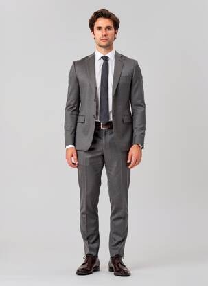 Costume de ville manches longues gris CHRISTIAN LACROIX homme
