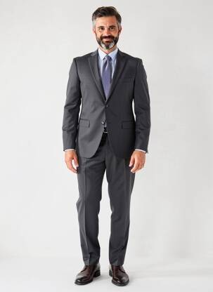 Costume de ville manches longues gris CHRISTIAN LACROIX homme