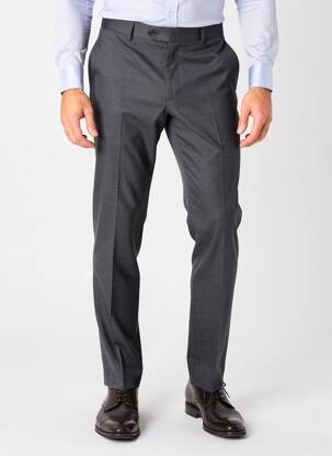 Pantalon slim tissage chiné taille normale gris KARL LAGERFELD homme