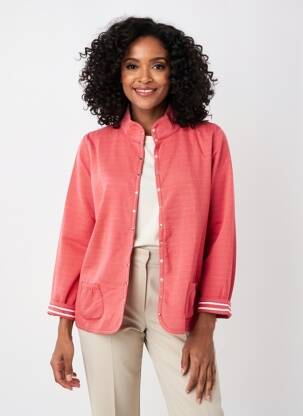 Veste casual poches rose ARMOR LUX femme